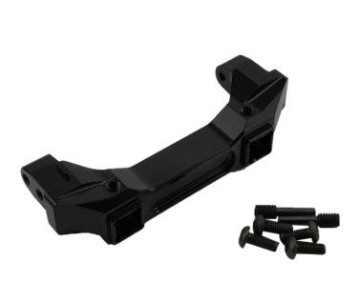 Hobby Details Traxxas TRX-4 Aluminum Front Bumper Mount - Black - Partially Replaces TRA8237