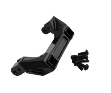 Hobby Details Traxxas TRX-4 Aluminum Rear Bumper Mount - Black  - Partially Replaces TRA8237