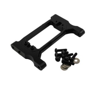 Hobby Details Traxxas TRX-4 Aluminum Servo Mount - Black - Partially Replaces TRA8239