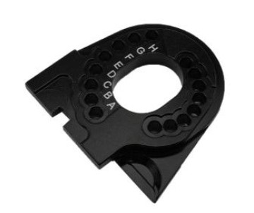 Hobby Details Traxxas TRX-4 Aluminum Adjustable Motor Mount - Black - Partially Replaces TRA8290