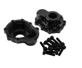 Hobby Details Traxxas TRX-4 Aluminum Portal Drive Housing, Outer (Front or Rear) - Black (2) - Replaces TRA8251