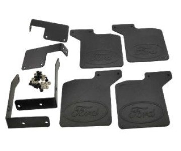 Hobby Details TRX-4 Rubber Mud Flap Set Ford - Black (4)