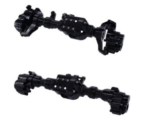 Hobby Details Traxxas TRX-4 Aluminum Front Axle and Rear Axle - Black (2) (Gears and Axles not included) Hobby Details Traxxas TRX-4 Aluminum Front Axle and Rear Axle - Black (2) (Gears and Axles not included)