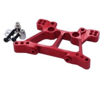 Hobby Details Traxxas 1/10 4x4 Slash Aluminum Front Shock Tower - Red (1) - Replaces TRA6839