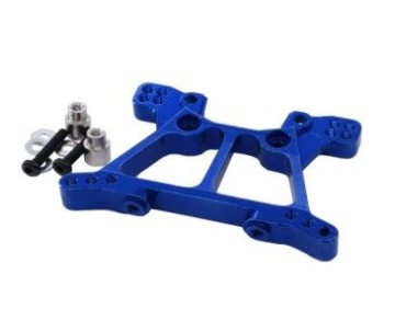 Hobby Details Traxxas 1/10 4x4 Slash Aluminum Front Shock Tower - Blue (1) - Replaces TRA6839