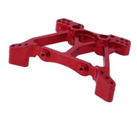 Hobby Details Traxxas 1/10 4x4 Slash Aluminum Rear Shock Tower - Red (1) - Replaces TRA6838