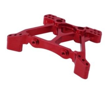 Hobby Details Traxxas 1/10 4x4 Slash Aluminum Rear Shock Tower - Red (1) - Replaces TRA6838