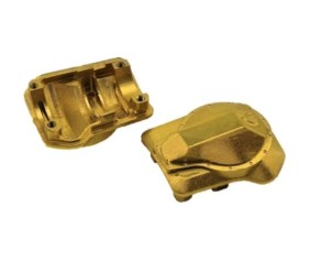 Hobby Details Traxxas TRX-4 Brass Differential Cover 51g each (2)(Replaces TRA8280)