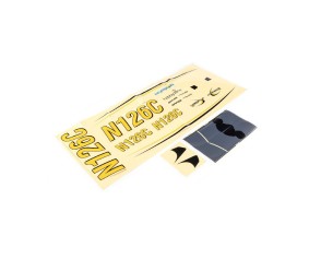 HobbyZone Decal Sheet: Carbon Cub S+ 1.3m