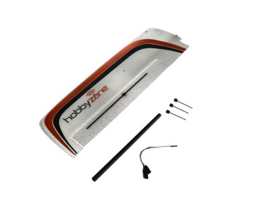 HobbyZone Wing Set with Servos installed: AeroScout
