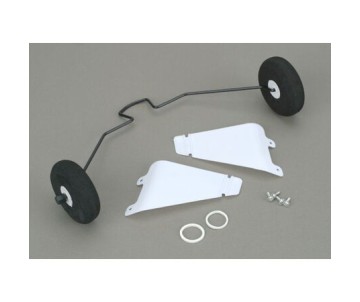HobbyZone Landing Gear with Tires: Cub