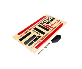 HobbyZone Decal Sheet: Super Cub SAFE