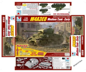 I Love Kit 1/16 M4A3E8 M4 Sherman Medium Tank - Early