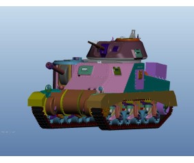 I Love Kit M3 Grant Medium Tank 1/35 scale