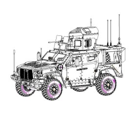 I Love Kit 1/35 M1278 Heavy Guns Carrier General Purpose (JLTV-GP)