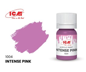 ICM Basic Colours - Intense Pink bottle, 12 ml (8 Pack)