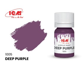 ICM Basic Colours - Deep Purple bottle, 12 ml (8 Pack)