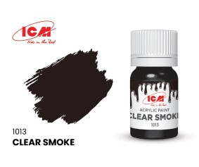 ICM Clear Colours - Clear Smoke bottle, 12 ml (8 Pack) ICM Clear Colours - Clear Smoke bottle, 12 ml (8 Pack)