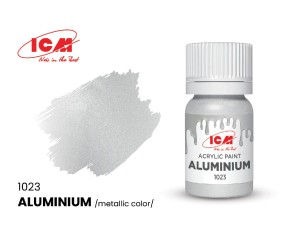 ICM Metallic Colours - Aluminium bottle, 12 ml (8 Pack)