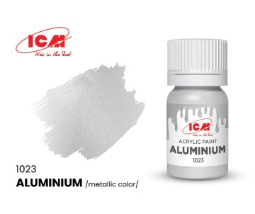 ICM Metallic Colours - Aluminium bottle, 12 ml (8 Pack)