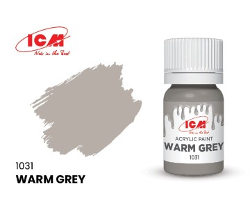 ICM Grey Colours - Warm Grey bottle, 12 ml (8 Pack)