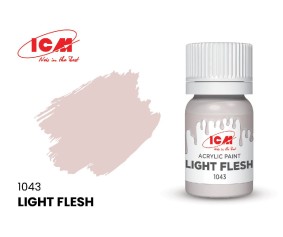 ICM Yellow Colours - Light Flesh bottle, 12 ml (8 Pack)