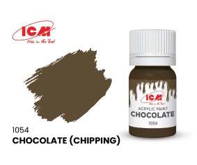 ICM Brown Colours - Chocolate (Chipping) bottle, 12 ml (8 Pack)