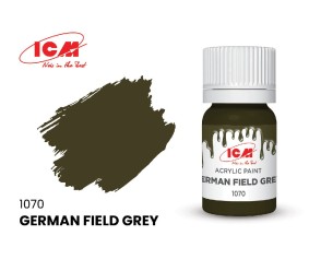 ICM Green Colours - German Field Grey bottle, 12 ml (8 Pack)