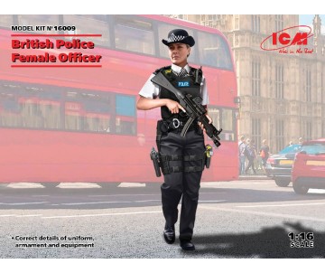 ICM 1/16 British Police Female Officer