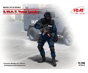 ICM 1/16 S.W.A.T. Team Leader