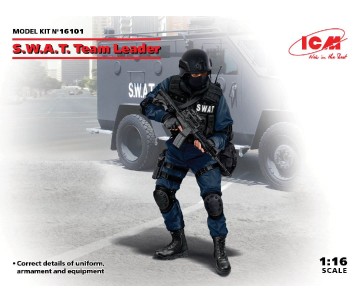 ICM 1/16 S.W.A.T. Team Leader