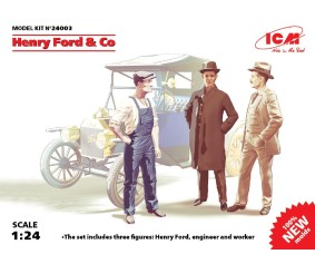 ICM 1/24 Henry Ford & Co (3 figures)