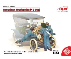 ICM 1/24 American mechanics (1910s) (3 figures)