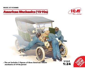ICM 1/24 American mechanics (1910s) (3 figures)
