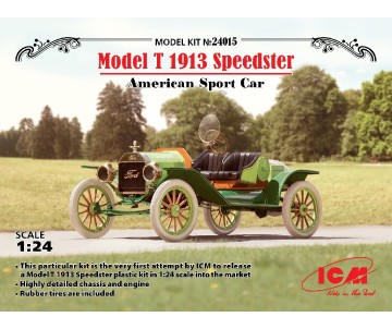 ICM 1/24 Model T 1913 Speedster, American Sport Car