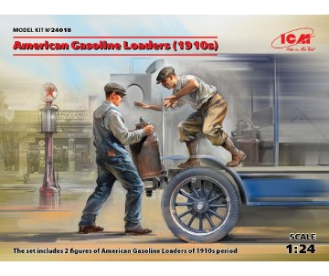 ICM 1/24 American Gasoline Loaders (1910s) (2 figures)