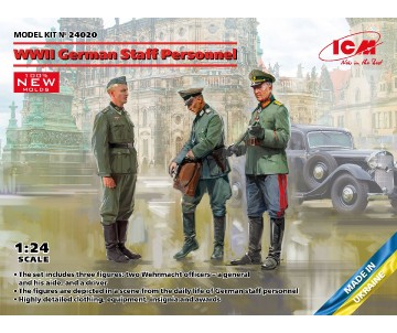ICM 1/24 WWII German Staff Personnel