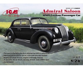 ICM 1/24 Admiral Saloon, WWII German Passenger Car