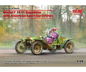 ICM 1/24 Model T 1913 Speedster with American Sport Car Drivers  