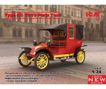 ICM 1/24 Type AG 1910 Paris Taxi