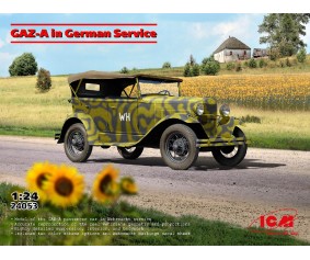 ICM 1/24 GAZ-A in German Service