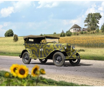 ICM 1/24 GAZ-A in German Service