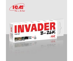 ICM Colour Sets - Invader B-26K and other Vietnam aircraft, acrylic paint set, 6 bottles х 12 ml