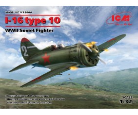 ICM 1/32 I-16 type 10, WWII Soviet Fighter ICM 1/32 I-16 type 10, WWII Soviet Fighter