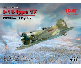 ICM 1/32 I-16 type 17, WWII Soviet Fighter ICM 1/32 I-16 type 17, WWII Soviet Fighter