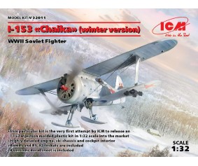 ICM 1/32 I-153 (winter version), WWII Soviet Fighter ICM 1/32 I-153 (winter version), WWII Soviet Fighter