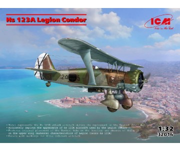ICM 1/32 Hs 123A-1 Legion Condor