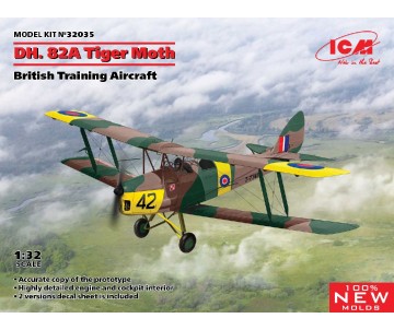 ICM 1/32 D.H. 82A Tiger Moth, British Training Aircraft