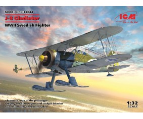 ICM 1/32 J-8 Gladiator, WWII Swedish Fighter ICM 1/32 J-8 Gladiator, WWII Swedish Fighter
