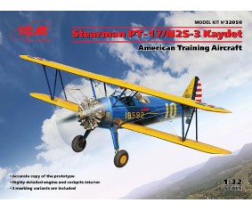 ICM 1/32 Stearman PT-17/N2S-3 Kaydet , American Training Aircraft ICM 1/32 Stearman PT-17/N2S-3 Kaydet , American Training Aircraft